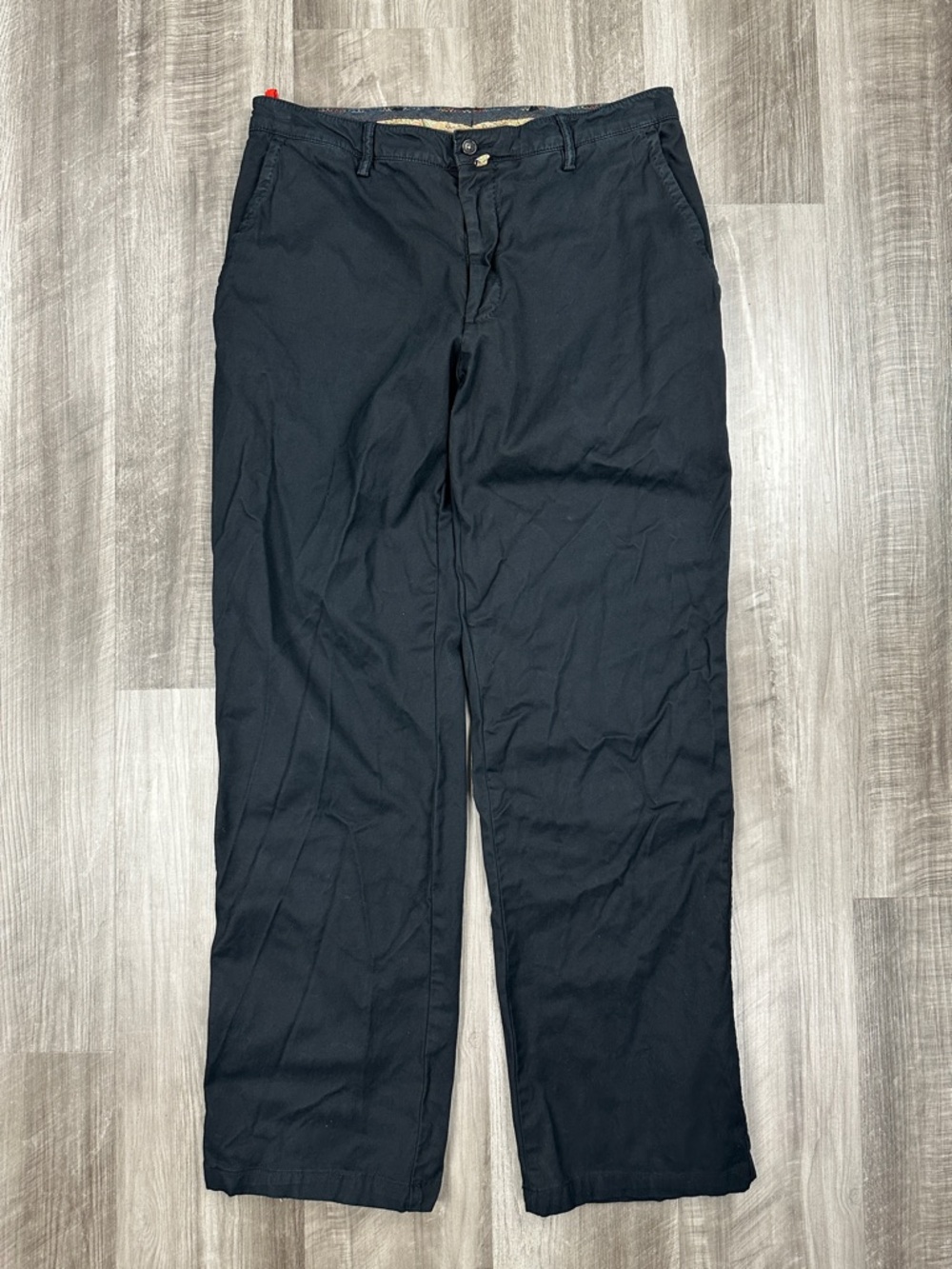 Robert Graham Tailored Fit Black Chino Pants - 34x32